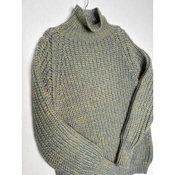 Vintage B. Forman Co. Made in England 100% Wool Chunky Knit Sweater L - Picture 4 of 16